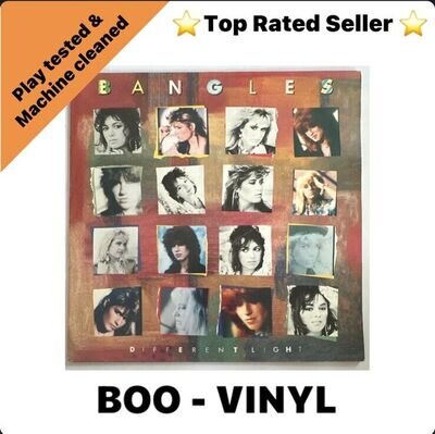 The Bangles Different Light 12” vinyl LP 1985 CBS 26659 Pop Rock Vg+ / Vg+