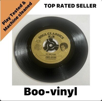 James Brown - Sex Machine ~ 7” Vinyl Record Funk / Soul US Issue EX / M