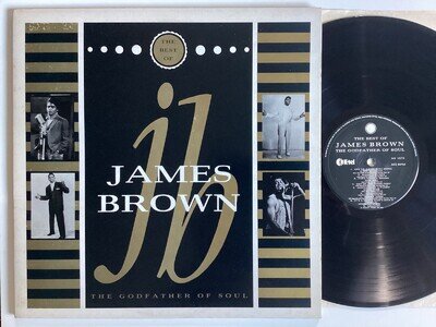 James Brown, the best of, compilation, the godfather of soul VINYL LP FUNK (E