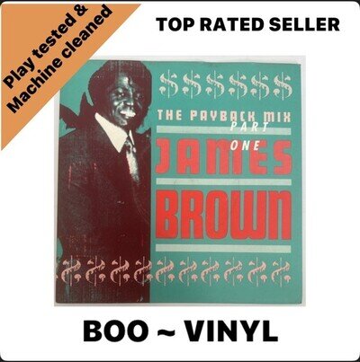 James Brown - The Payback Mix Part One - 7" Vinyl Single - EX / VG+ Condition