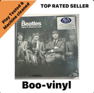 THE BEATLES - Nights In Blackpool…Live - Ltd Vinyl+DVD Book Set LP - New/Sealed