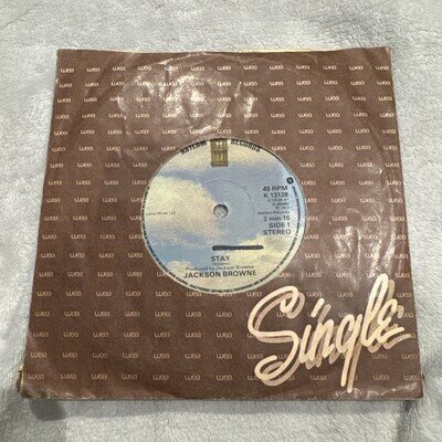 7” vinyl single: Jackson Browne - STAY, 1977