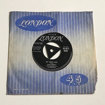 Jack Scott - My True Love 7" Vinyl Record - 45-HLU 8626