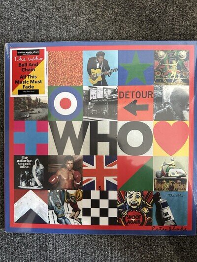 WHO BY THE WHO 180G VINYL ALBUM 12” BRAND NEW & SEALED