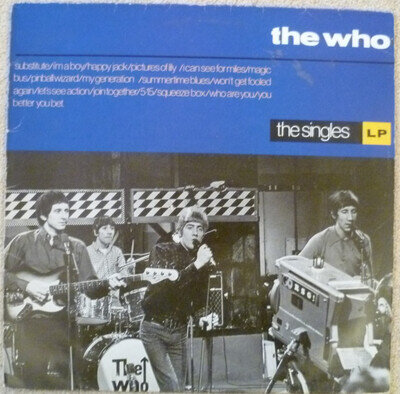 The Who The Singles 1984 UK Vinyl LP WHOH 17 VG+/VG+