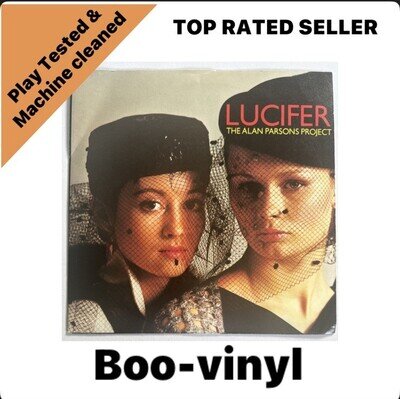 THE ALAN PARSONS PROJECT "LUCIFER" 1979 7" SINGLE IN PICTURE SLEEVE EX/VG+