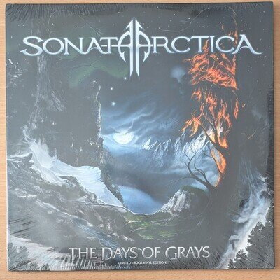 SONATA ARCTICA the days of grays SEALED GREY & WHITE SPLATTER DLP FREE POSTAGE