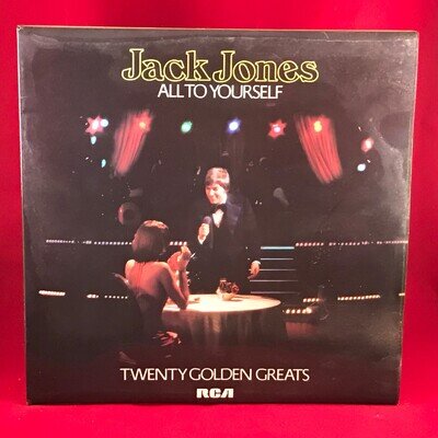 JACK JONES All To Yourself 1976 UK vinyl LP original RCA record vocal ballads D