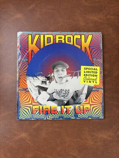 Kid Rock Fire It Up EP 7” VINYL I Am The Bullgod 1993 Top Dog Records RARE