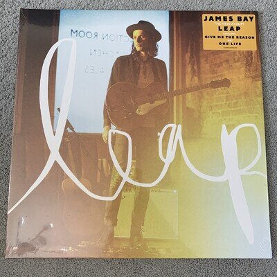 JAMES BAY - LEAP 12” PINK VINYL LP Limited Edition New And Sealed
