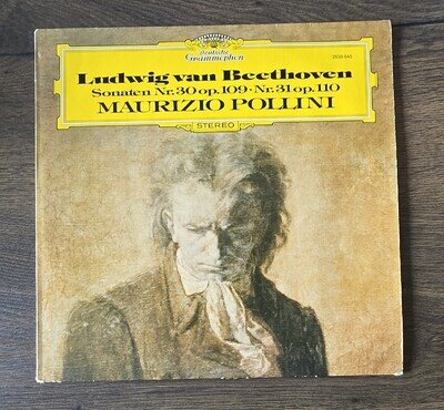 Beethoven - Klaviersonaten Nrs. 28 & 32 - Maurizio Pollini - DG 2530 870 EX VG+