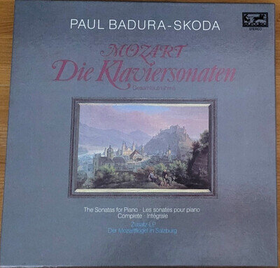 Mozart: Complete Piano Sonatas - Badura-Skoda 8 LP Set