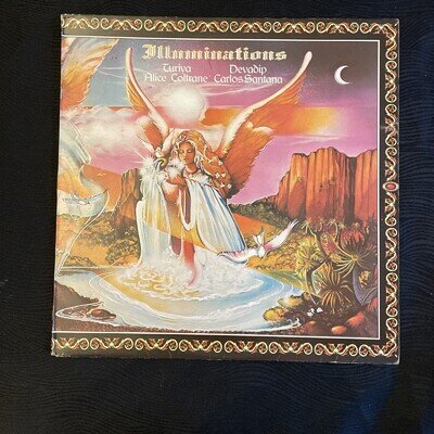 Devadip Carlos Santana & Turya Alice Coltrane Illuminations Vinyl LP