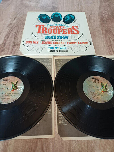 Alabama State Troopers & Mt. Zion Band & Choir 1972 Gatefold 2LP Country Gospel