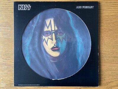 KISS / ACE FREHLEY CASABLANCA ORIGINAL 1978 USA PICTURE DISC VINYL LP NBPIX7121