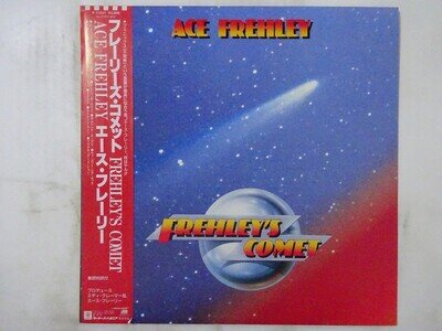 Ace Frehley Frehley's Comet Megaforce Worldwide P-13521 Japan VINYL LP OBI