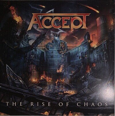 Accept - The Rise Of Chaos 2017 Europe Nuclear Blast Record EX/NM Condition