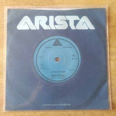 Showaddywaddy: A Little Bit Of Soap / Maybe, Maybe, Maybe 7" Single ARIST 191