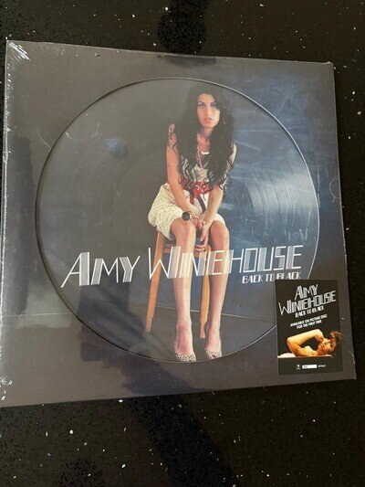 Amy Winehouse Back to Black Vinyl Record Picture Disc NEW SEALED