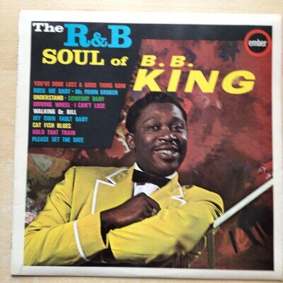 B.B. KING - THE R & B SOUL OF B.B. KING - UK LP - 1967 - EMBER - EMB 3379 - VG+