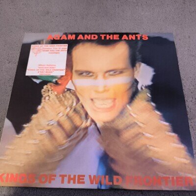 Vintage 1980 Adam And The Ants Kings Of The Wild Frontier LP Vinyl