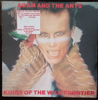 Adam & The Ants- "Kings Of The Wild Frontier"- 12" LP Vinyl - Inc Rare Catalogue