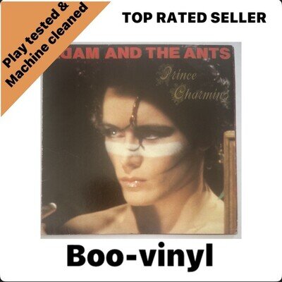Adam and the Ants - Prince Charming Uk Issue 7" Vinyl CBS. 1408 VG+/EX