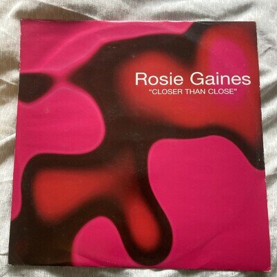 Rosie Gaines Closer Than Close. Bigbang Records 12 BBANG1 House/Garage 1997