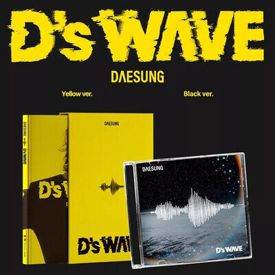 BIGBANG DAESUNG [D'S WAVE] 1st Mini Album CD+Photo Book+Photo Card+Poster+etc