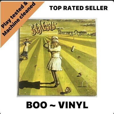 Genesis Nursery Cryme Vinyl LP Record Portuguese Issue VG+ / EX