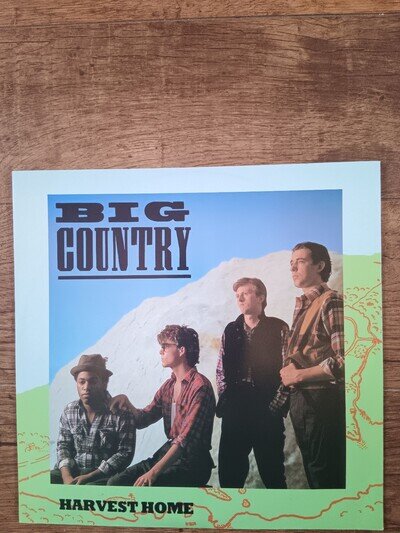 Big Country - Harvest Home. RARE Original 12inch Vinyl. Very Good Condition.1982