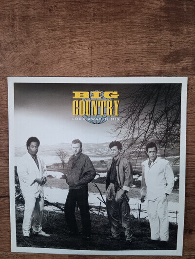 Big Country - Look Away. Original 12inch Vinyl. Excellent Condition. 1986