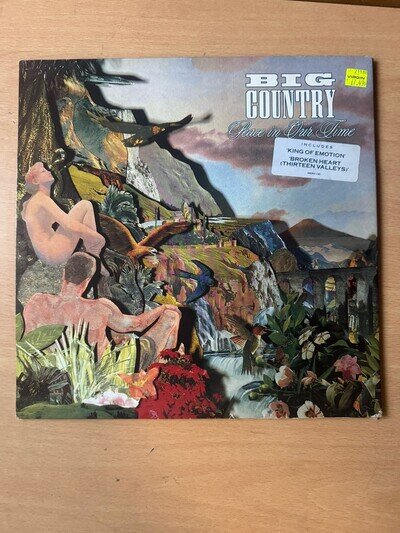 BIG COUNTRY - PEACE IN OUR TIME. VINYL LP. Ex/Ex. 1988.