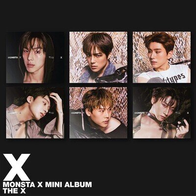 MONSTA X [THE X] 13th Mini Album DIGIPACK 6 Ver SET/6CD+6 Photo Book+6 Card+GIFT