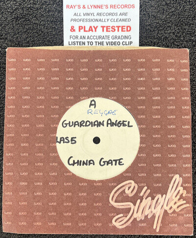 Guardian Angel – China Gate 7'' Vinyl TEST PRESSING 1979 TESTED EX VIDEO REGGAE