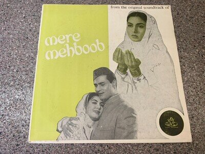 Mere Mehboob Rare Angel Original Bollywood LP