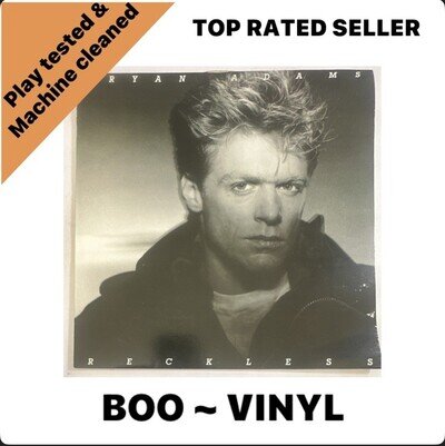 Bryan Adams : Reckless Vinyl Album LP Uk Issue VG+ / VG+