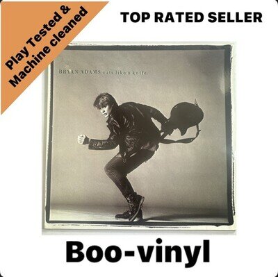 Bryan Adams Cuts Like A Knife Vinyl LP Record Album 1985 German Issue EX/EX