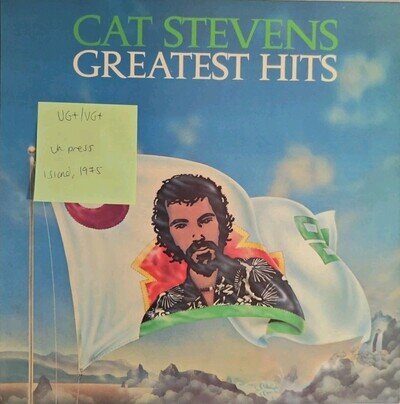 Cat Stevens Greatest Hits Vinyl Record VG+/VG+ ILPS9310 1975