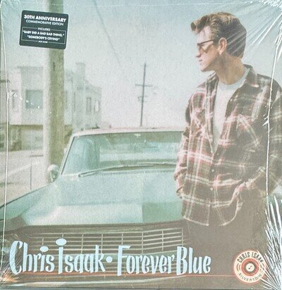 Chris Isaak – Forever Blue (1995) Aqua Blue Gatefold Vinyl Sealed