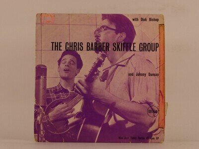 THE CHRIS BARBER SKIFFLE GROUP CAN'T YOU LINE EM (120) 4 Track 7" Single includ