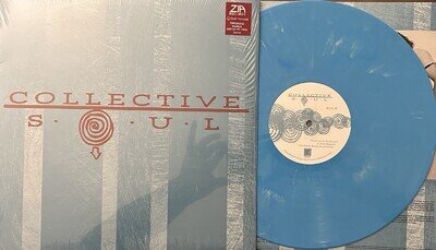 COLLECTIVE SOUL Self Titled ZIA TURQUOISE MARBLE VINYL/1000 W/HYPE STICKER “gel”