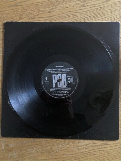 PET SHOP BOYS - SHOPPIBONE / DEVICE MEGA-MIX 1989 12" VINYL USA ON/USOUND