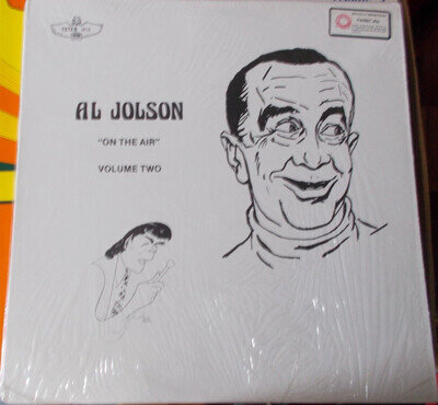 AL JOLSON - ON THE AIR VOLUME TWO (1943)- 1975 TOTEM CANADA VINYL I LP F BRESEE