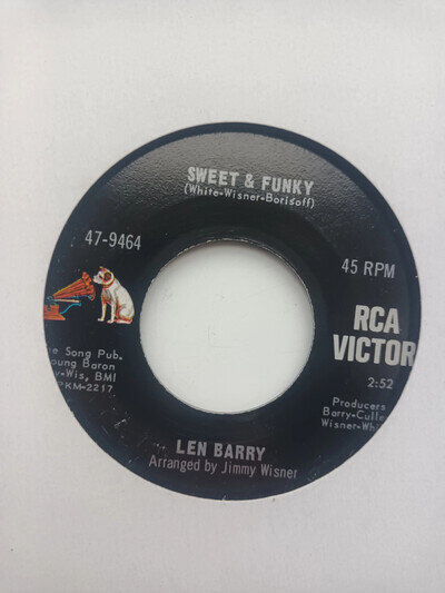 Len Barry – Sweet & Funky / I Like The Way NORTHERN SOUL