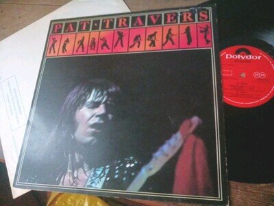 PAT TRAVERS - Pat Travers, ORIGINAL 1976 UK LP / inner.... NICE COPY