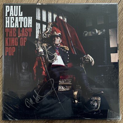 Rare* Paul Heaton - The Last King Of Pop SIGNED 2x VINYL LP SEALED NEW MINT