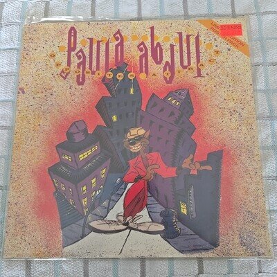 Paula Abdul Opposites Attract Poster Edition 12 Vinyl Record Single 1990