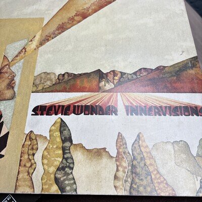 Stevie Wonder Innervisions 1973 Vinyl Record, Tamla Motown, STMA 8011