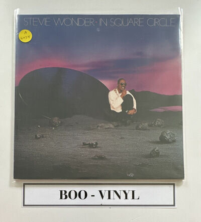 Stevie Wonder- In Square Circle-1985 Motown Vinyl Lp Record VG+ / VG+ Condition